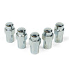 SAAS Wheel Nuts Mag 12 X 1.25 Chrome 43mm 5pk