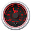 SAAS Boost Gauge Diesel 0-30 psi 52mm Black Muscle Series 2