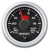 SAAS Boost Gauge Diesel 0-30 psi 52mm Black Muscle Series 2