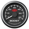 SAAS Boost Gauge Diesel 0-60 psi 52mm Black Muscle Series
