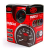 SAAS Boost Gauge Diesel 0-60 psi 52mm Black Muscle Series