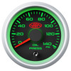 SAAS Oil Press Gauge 0-140psi 52mm Black Muscle Series 2