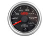SAAS Oil Press Gauge 0-140psi 52mm Black Muscle Series 2