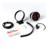 SAAS Tachometer 0-8K Shiftlite 3-3/4 Black Muscle Series 3