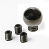 SAAS Billet Gear Knob Neo Titanium Finish Ball Weighted