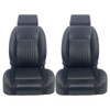 Retro Low Back Seat with Head Rest