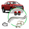 SAAS Intercooler Polish Alloy Pipe Cold Side Ranger / BT50 3.2L