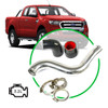 SAAS Intercooler Polish Alloy Pipe Hot Side Ranger / BT50 3.2L