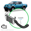 SAAS Intercooler Black Alloy Cold Triton 2.5- 3.2L ML-MN