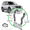 SAAS Silicone 3 Intercooler Pipe & Clamp Kit NT NS Pajero 3.2L