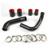 SAAS Intercooler Black Alloy Pipe Kit Patrol GU ZD30 3.0L -07 On