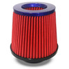 SAAS Urethane Pod Filter Red Urethane Blue Top 76mm