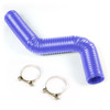 SAAS Flexible Air Induction Hose Blue 76mm x 1000