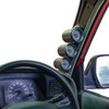 SAAS 4WD Gauge Pillar Pod Landcruiser 1990 - 1998 80 Series 3 Gauge