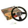 SAAS Sports Steering Wheel Suede Corsa 330mm Indicator