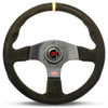 SAAS Sports Steering Wheel Suede Corsa 330mm Indicator