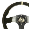 SAAS Steering Wheel Suede Corsa 350mm Indicator