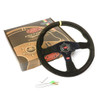 SAAS Steering Wheel Suede Corsa 350mm Indicator