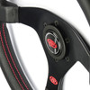 SAAS Steering Wheel Leather Lusso 350mm
