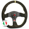 SAAS Steering Wheel Suede Pista 330mm Indicator