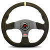 SAAS Steering Wheel Suede Pista 330mm Indicator