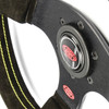 SAAS Steering Wheel Suede Pista 330mm Indicator