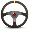 SAAS Steering Wheel Suede Sprint 350mm Indicator