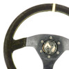 SAAS Steering Wheel Suede Sprint 350mm Indicator