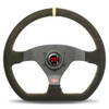 SAAS Steering Wheel Suede Racing 320mm Indicator