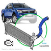 Silicone I/Cool Blue Cold Top Pipe Ranger/BT50 2011-On 2.2