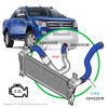 Silicone I/Cool Blue 3 Pipe Kit Ranger / BT 2.2