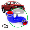 Silicone Airbox to Turbo Blue Intake Pipe Ranger/BT50 12-21