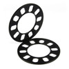 Wheel Spacer x 2 Univ 5 Stud 3 mm Black