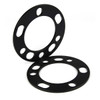 Wheel Spacer x 2 Univ 6 Stud 6 mm Black
