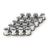 SAAS Wheel Nut Toyota 12x1.5 Chrome Closed End Taper 37mm Long with Washer