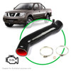 SAAS Silicone Airbox to Turbo Black Intake Pipe D40 Navara Path