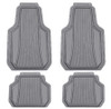 Racer Car Mat Set Heavy Duty Black (4Pc SET)