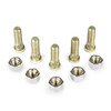 SAAS Trailer Wheel Studs and Nuts 1/2 5 Pack