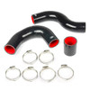 SAAS Toyota Hilux 2.4L 2.8L 1GD 2GD 3 Piece Silicone Intercooler Hose and Clamp Kit