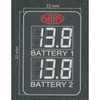 SAAS Direct Fit Dual Volt Digital Switch Gauge