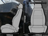 Adventurer 4x4 Seats