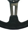 SAAS Suede deep dish steering wheel
