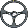 SAAS Leather deep dish steering wheel