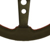 SAAS Retro Leather Black Steering Wheel