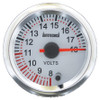 VOLTS METER Gauge 52mm Analogue Gauge by Autotecnica 7 Colours guage 12 Volt