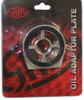 SAAS Oil Adaptor Plate Billet Black