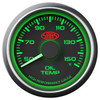 SAAS Oil Temperature Gauge Black 52mm