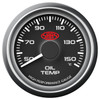 SAAS Oil Temperature Gauge Black 52mm