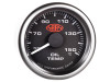 SAAS Oil Temperature Gauge Black 52mm