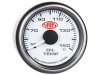 SAAS Oil Temperature Gauge White 52mm